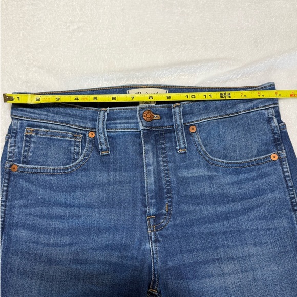 Madewell Mid-Rise Stovepipe Indigo Denim Jeans - Picture 4 of 7